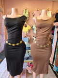 Milet maxi dress (no belt)