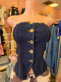 Denim vest loli