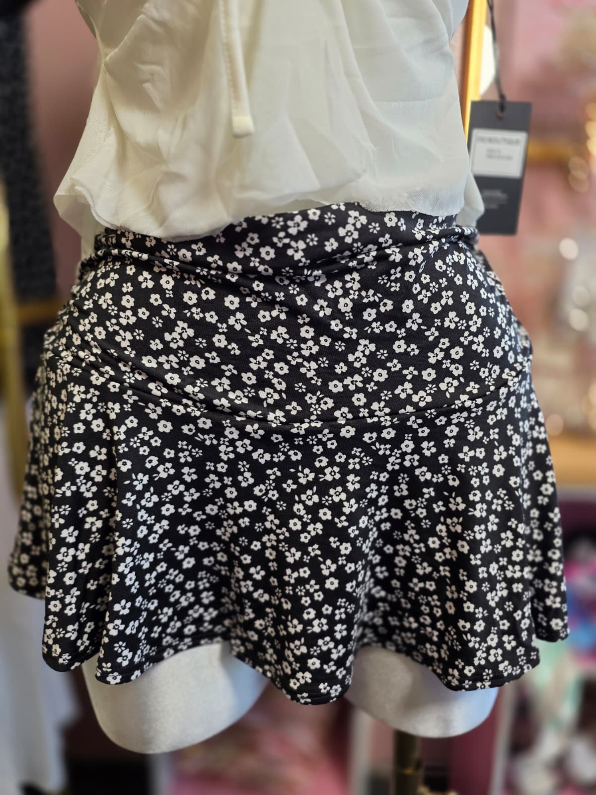 Floral skort