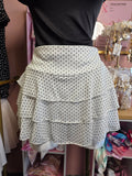 Polka skort