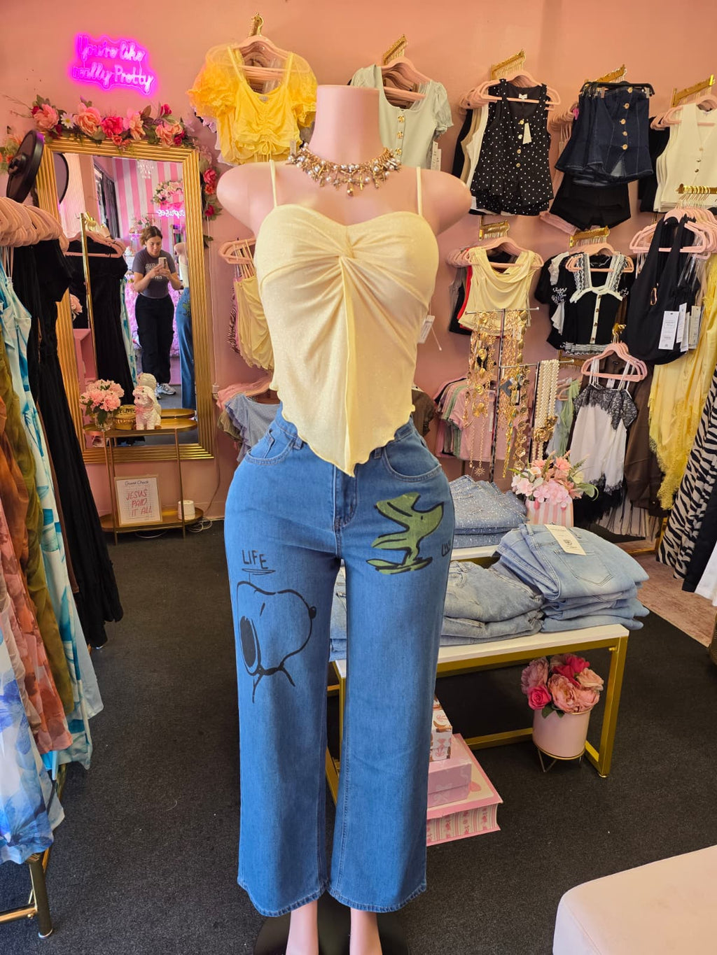 Luu top glitter